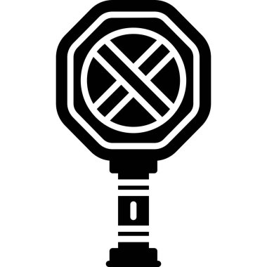 Tek bir izole simgenin vektör illüstrasyonu