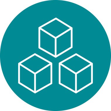 Modern simgenin vektör illüstrasyonu