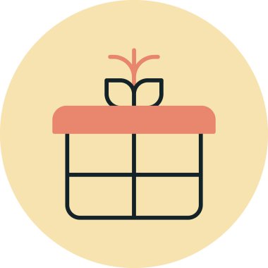 hediye kutusu vektör illüstrasyonuName