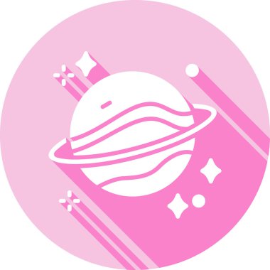 Dünya ikonu. Web için gezegen vektör simgelerinin basit çizimi