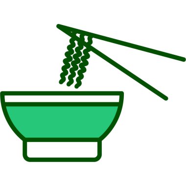 Pirinç kase simgesi, anahat stili