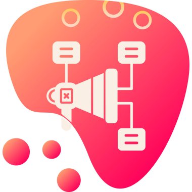 Beyin. Web simgesi basit illüstrasyon