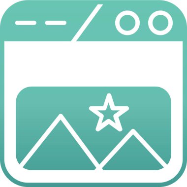 Modern b 'nin vektör illüstrasyonu eksik simgesi