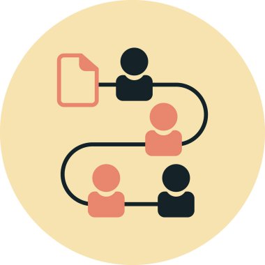 şebeke. Web simgesi basit illüstrasyon