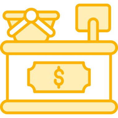 Para için. Web simgesi basit illüstrasyon