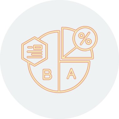 İndirim. Web simgesi basit illüstrasyon