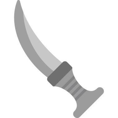 Bıçak. Web simgesi basit illüstrasyon