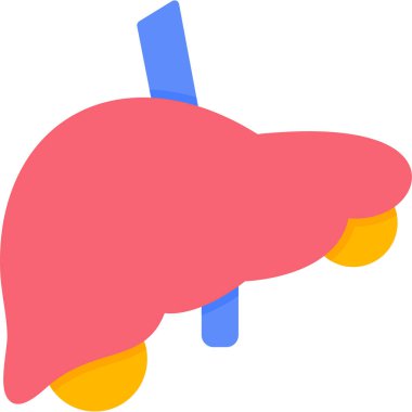 Kanser. Web simgesi basit illüstrasyon