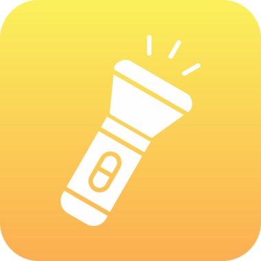 el feneri simgesi soyut arkaplanda izole edildi