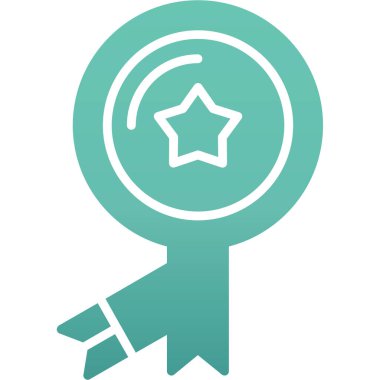 Ödül. Web simgesi basit illüstrasyon