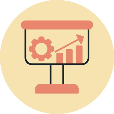 seo modern simgesinin vektör illüstrasyonu