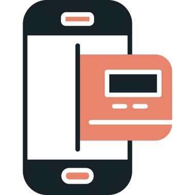 cep telefonu vektör simgesi