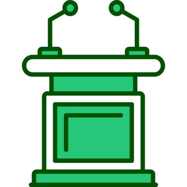 Masa. Web simgesi basit illüstrasyon