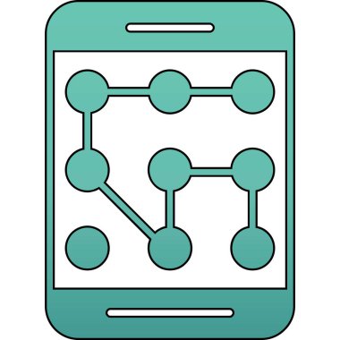ağ simgesi, vektör illüstrasyonu