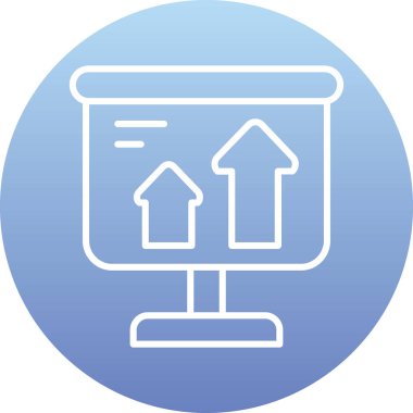 Modern yapı simgesinin vektör illüstrasyonu