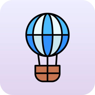 Küresel simge vektör illüstrasyonu