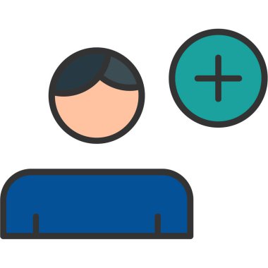 insanlar ve kullanıcı simgesi, vektör illüstrasyonu