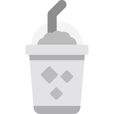 dondurma ikonu vektör illüstrasyonu