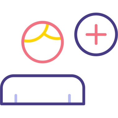 Haplar. Web simgesi basit illüstrasyon