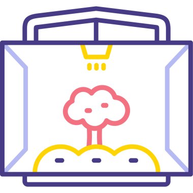 Bir kitabın vektör illüstrasyonu