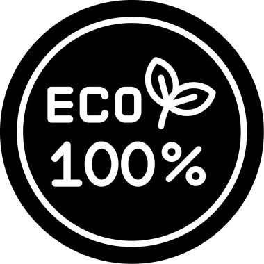 çevre dostu rozet vektör tasarımı