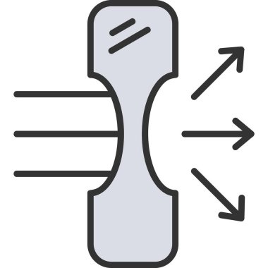 ok yönü sağ simgesi ana hat biçiminde