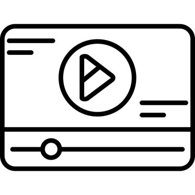 oyuncu simge vektör çizim