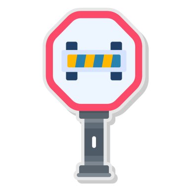 Trafik ışığı simgesi vektör illüstrasyonu