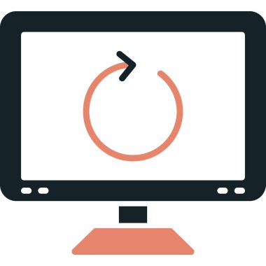 Web tasarımı ve geliştirme vektörü simgesi