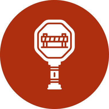 Modern simgenin vektör illüstrasyonu