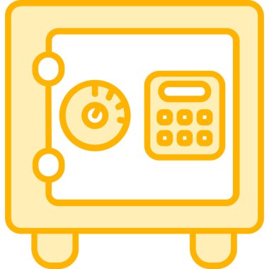 güvenli simge vektör illüstrasyonu