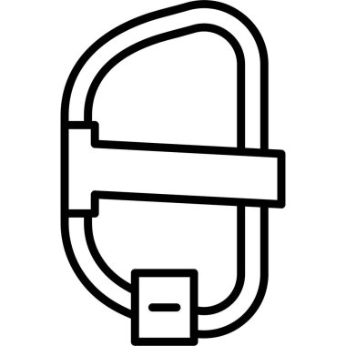 Modern simgenin vektör illüstrasyonu