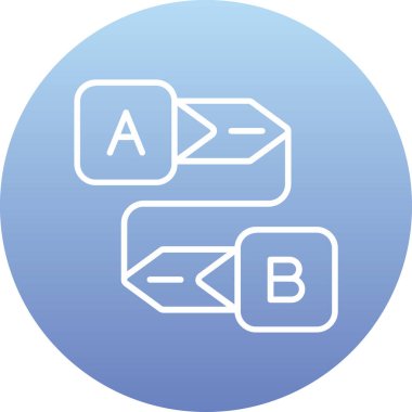 Posta simgesinin vektör illüstrasyonu