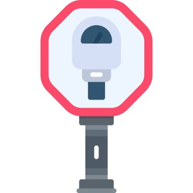 elektrik araba aydınlatma ikonu doldurulmuş ana hatlar biçiminde