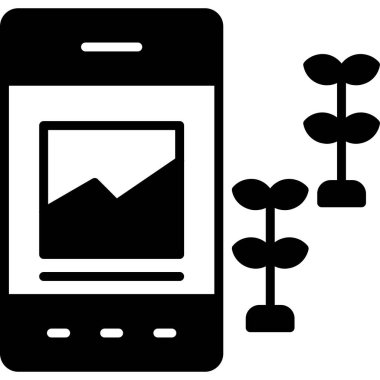 Çiçek bahçesi simgesi