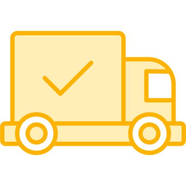 dağıtım renk vektör simgesi düzenlenebilir