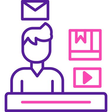 Web tasarım simgesi, vektör illüstrasyonu