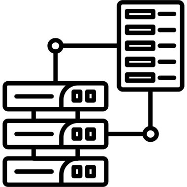 ağ veri tabanı simgesi