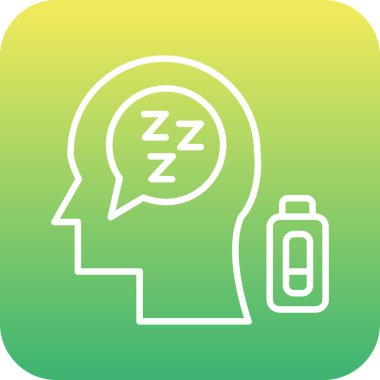 Uyku için vektör çizimi