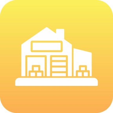 ev simgesi soyut arkaplanda izole edildi