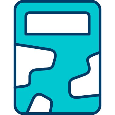 Kredi Kartı. Web simgesi basit illüstrasyon