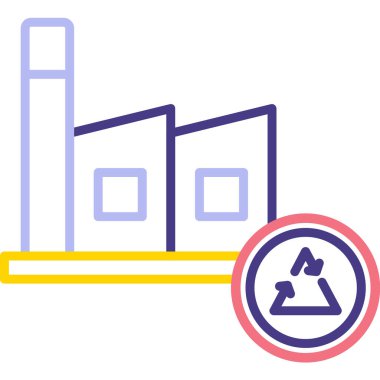 Çevre kirliliği simgesi tam biçiminde