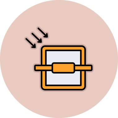 Modern b 'nin vektör illüstrasyonu eksik simgesi