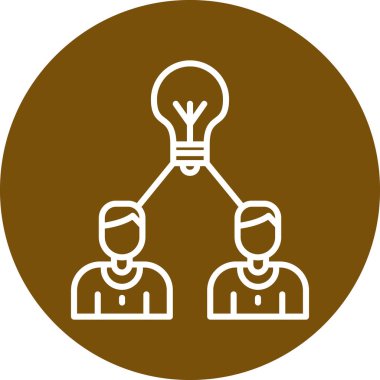 İnsan simgesinin vektör illüstrasyonu