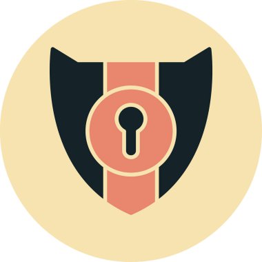 Anahtar simgesi vektör illüstrasyonu