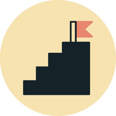 Bir merdivenin vektör çizimi