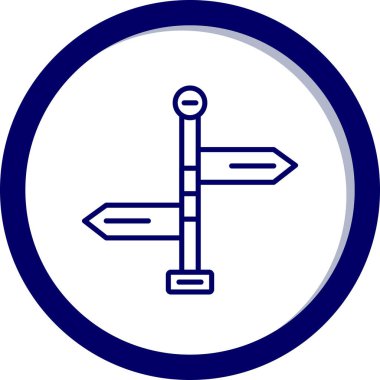 Modern bir eksiklik simgesinin vektör illüstrasyonu