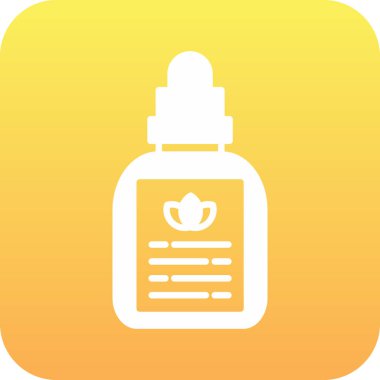 Şişe simgesinin vektör illüstrasyonu