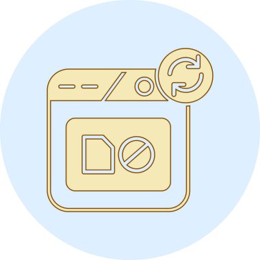 kamera simgesi vektör illüstrasyonu