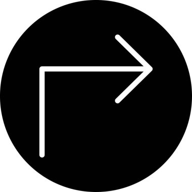 ok simgesinin vektör illüstrasyonu